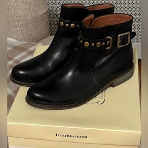 LUCKY BRAND ankle boots Paulinne 7.5 black